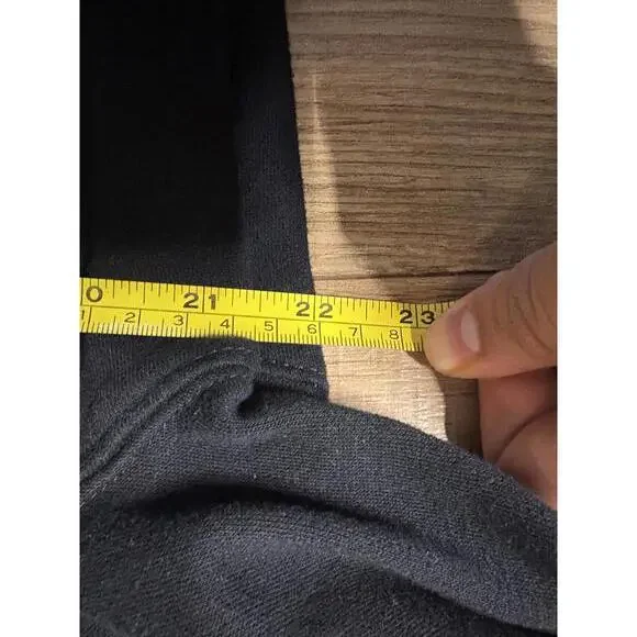 Goodfellow Classic Black Men's Crewneck Sweatshirt Large - Picture 3 of 5